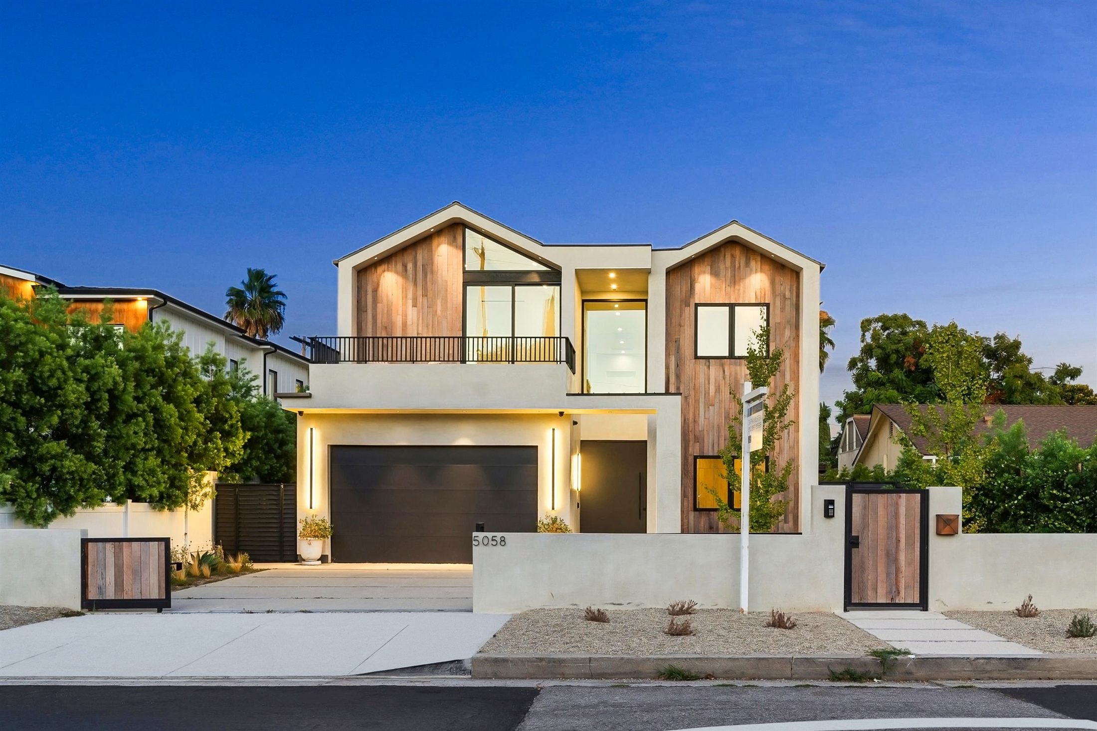 Residential home facade