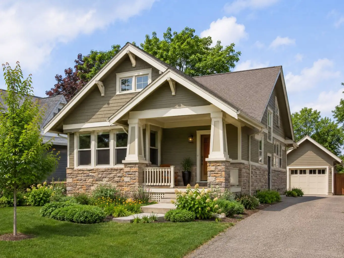 Residential property exterior